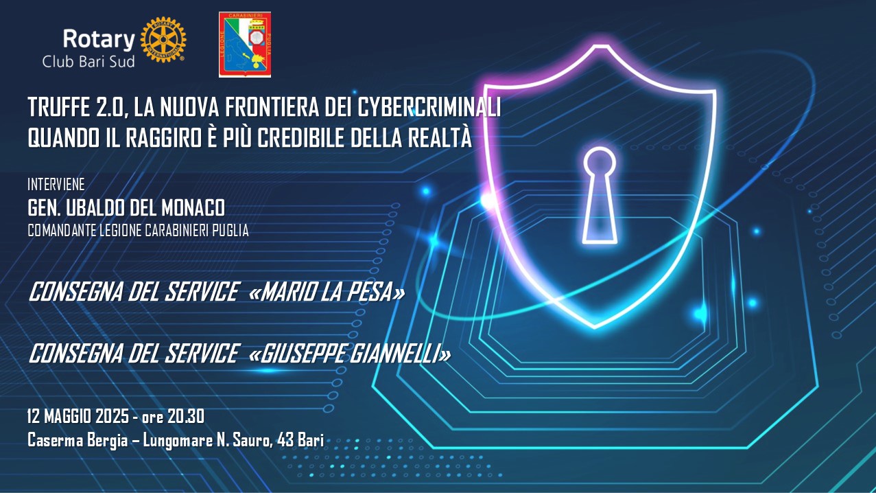 12 maggio 2025, Truffe 2.0, la nuova frontiera dei cybercriminali.