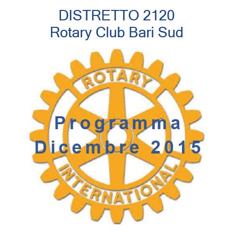 Programma Dicembre 2015