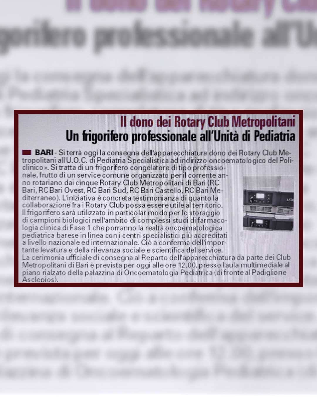 Frigo pediatria